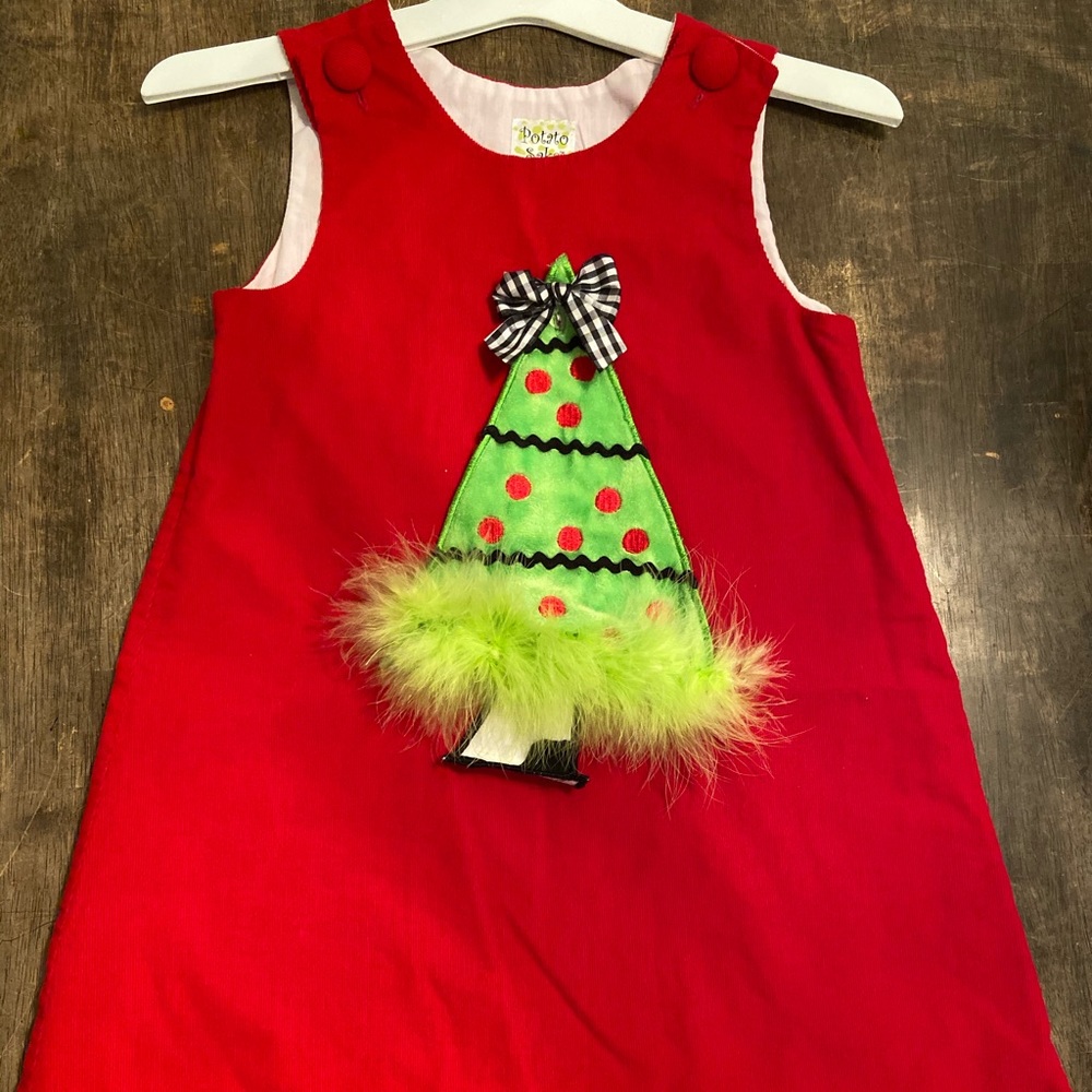 Girls Christmas dress 5T